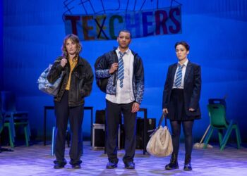 Production photo from Teechers – Leavers ’26 at Theatre Royal Windsor.