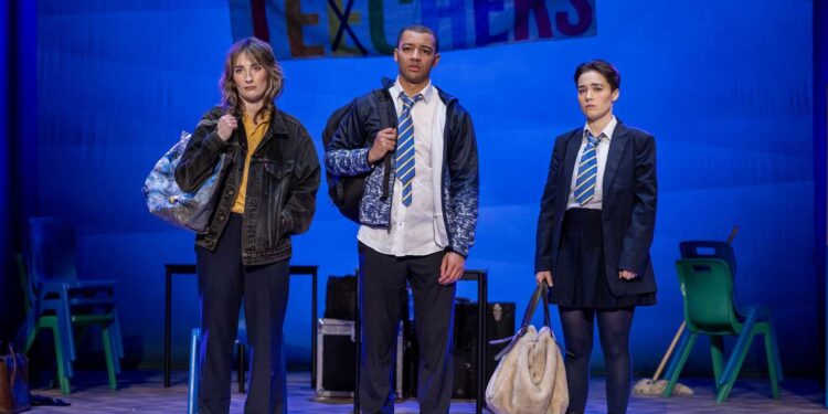 Production photo from Teechers – Leavers ’26 at Theatre Royal Windsor.