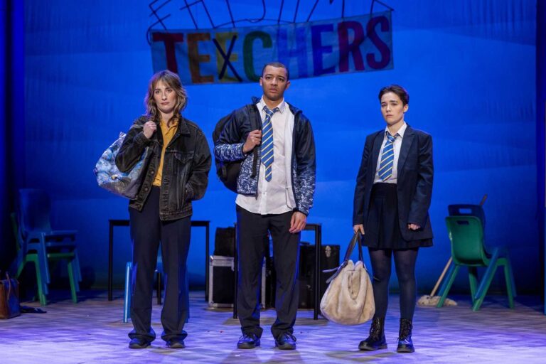 Production photo from Teechers – Leavers ’26 at Theatre Royal Windsor.