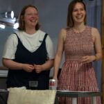 Rehearsal image from Jester Collective’s Lear at Theatro Technis