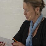 Rehearsal image from Jester Collective’s Lear at Theatro Technis