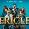 PERICLES (kind of) cast surrounding a knight in armour at the Old Red Lion Theatre