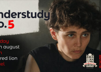 Understudy No. 5 promotional poster featuring Hadrian Conyngham at the Old Red Lion Theatre