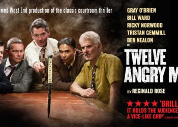 Twelve Angry Men at Theatre Royal Windsor – Gray O’Brien, Bill Ward, Ricky Norwood, Tristan Gemmill and Ben Nealon